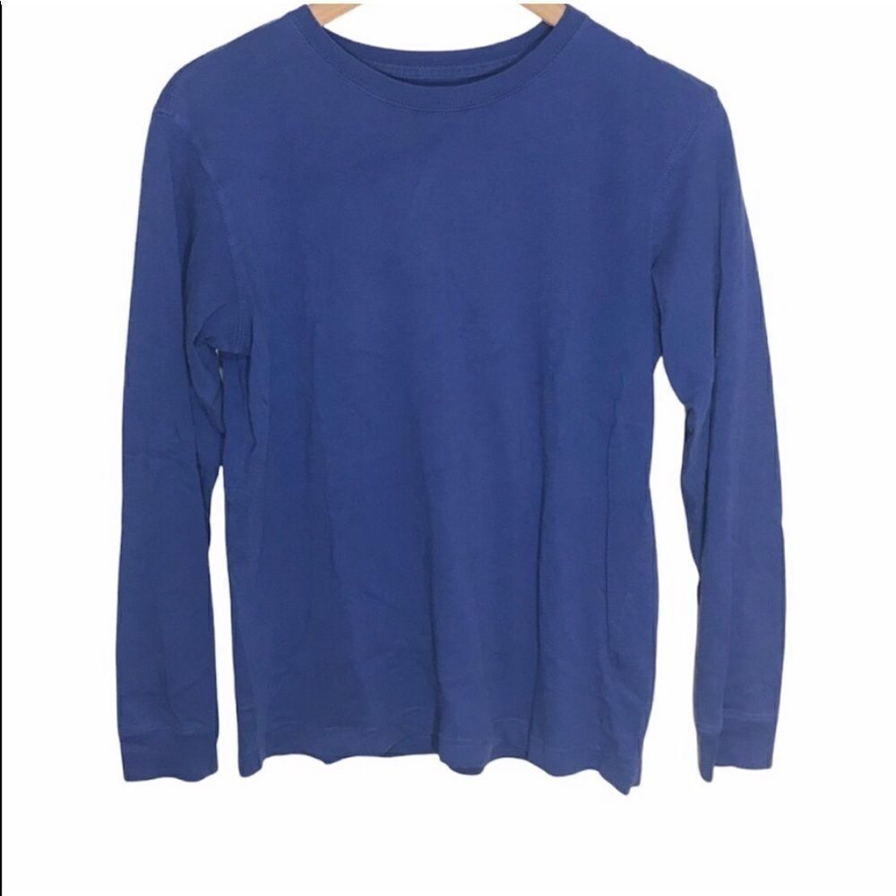 Lands’ End Blue Long Sleeve T-Shirt